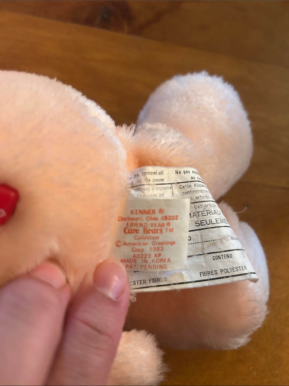 1983 original Friend Bear - Picture 4 of 4